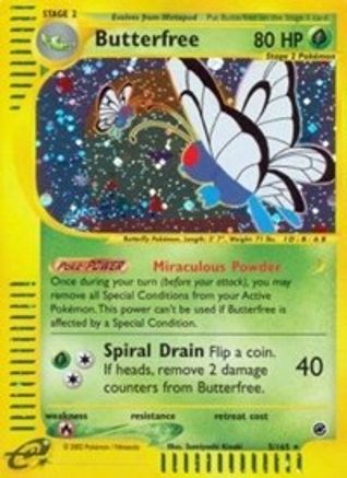 Butterfree 5/165 - Expedition Base Set Holofoil