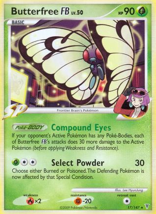 Butterfree FB 17/147 - Supreme Victors Reverse Holofoil