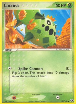 Cacnea 44/106 - Emerald Reverse Holofoil