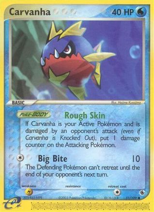 Carvanha 51/109 - Ruby & Sapphire