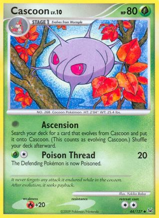 Cascoon 44/127 - Platinum Reverse Holofoil