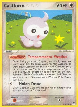 Castform 34/113 - Delta Species