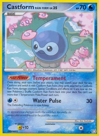 Castform Rain Form 49/146 - Legends Awakened Reverse Holofoil