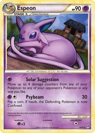 Espeon 4/95 - Call of Legends Reverse Holofoil