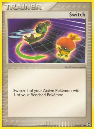 Switch 102/113 - Delta Species Reverse Holofoil