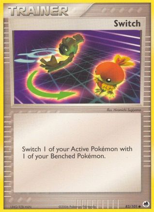 Switch 83/101 - Dragon Frontiers Reverse Holofoil