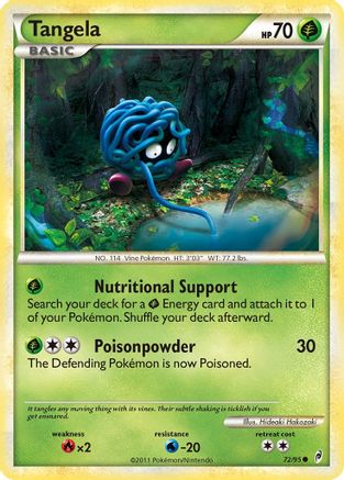 Tangela 72/95 - Call of Legends Reverse Holofoil