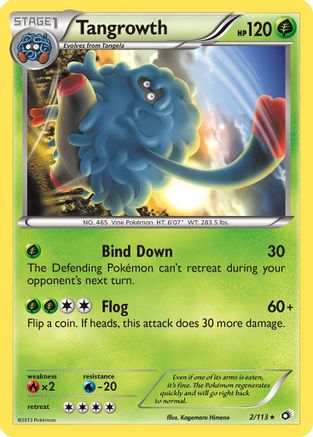 Tangrowth 2/113 - Legendary Treasures Reverse Holofoil