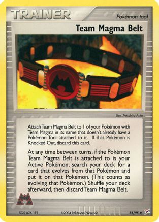 Team Magma Belt 81/95 - Team Magma vs Team Aqua