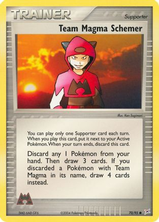 Team Magma Schemer 70/95 - Team Magma vs Team Aqua