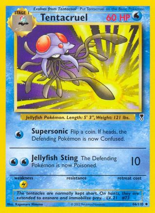 Tentacruel 66/110 - Legendary Collection Reverse Holofoil