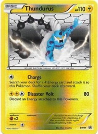 Thundurus BW41/101 - BW Black Star Promos Reverse Holofoil