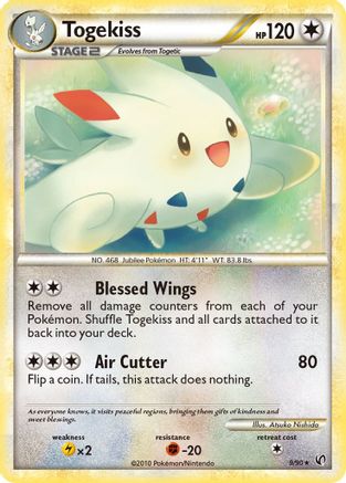 Togekiss 9/90 - HSUndaunted Holofoil