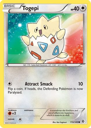 Togepi 110/149 - Boundaries Crossed