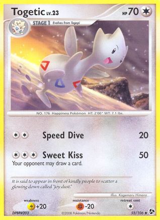 Togetic 55/106 - Great Encounters Reverse Holofoil