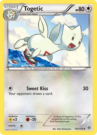 Togetic 103/135 - Plasma Storm Reverse Holofoil