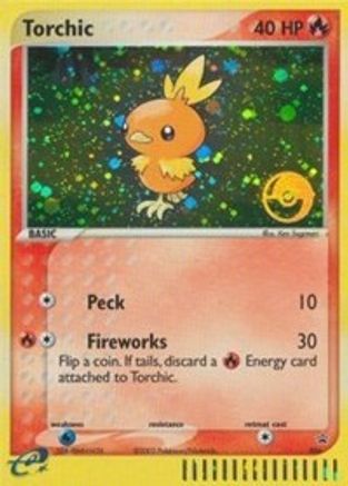 Torchic 6/40 - Nintendo Black Star Promos Holofoil