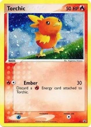 Torchic - 17/40 (EX Deck Tin) 17 - Nintendo Promos Holofoil