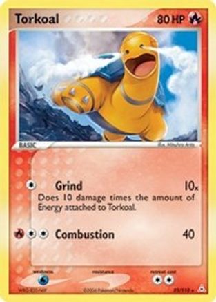 Torkoal 33/110 - Holon Phantoms Reverse Holofoil