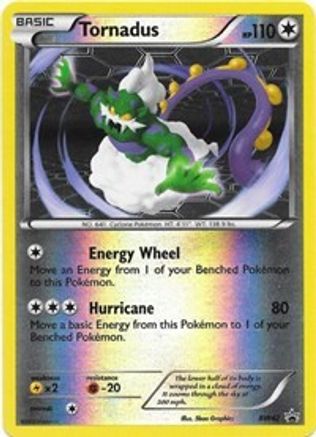 Tornadus BW42/101 - BW Black Star Promos Reverse Holofoil