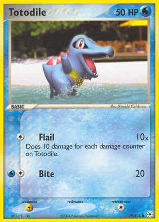 Totodile 79/101 - Hidden Legends