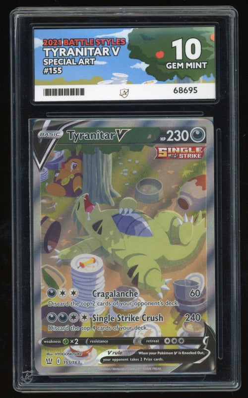 Tyranitar V - Special Art - 155/163 - Battle Styles - ACE 10