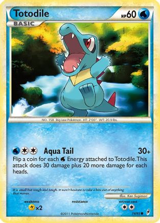 Totodile 74/95 - Call of Legends Reverse Holofoil