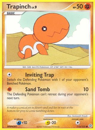 Trapinch 115/132 - Secret Wonders Reverse Holofoil