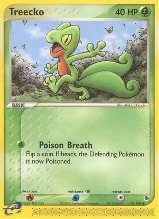 Treecko 75/109 - Ruby & Sapphire