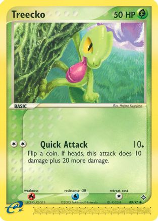 Treecko 80/97 - Dragon