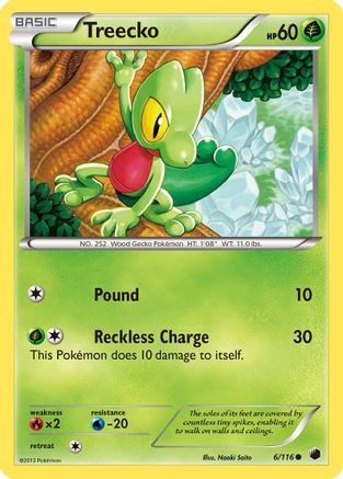 Treecko 6/116 - Plasma Freeze