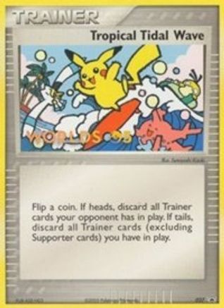 Tropical Tidal Wave 27/40 - Nintendo Black Star Promos