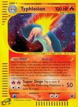 Typhlosion 28/165 - Expedition Base Set Holofoil