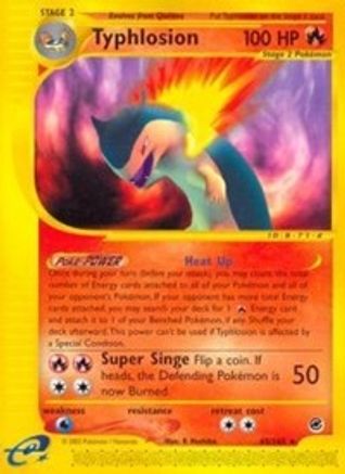 Typhlosion 65/165 - Expedition Base Set Reverse Holofoil