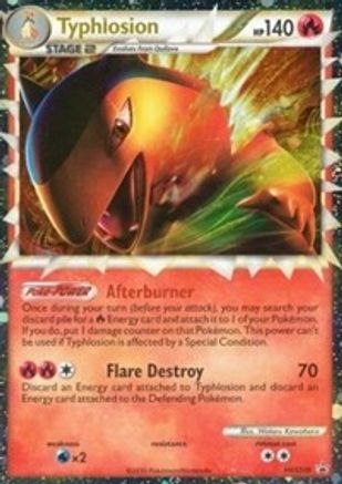 Typhlosion HGSS09/25 - HGSS Black Star Promos Holofoil