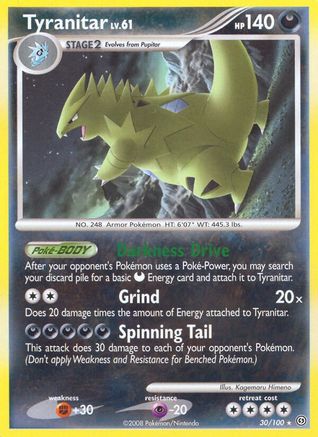 Tyranitar 30/100 - Stormfront