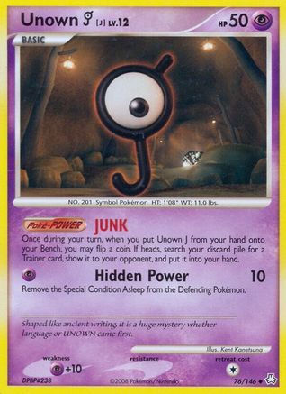 Unown J 76/146 - Legends Awakened