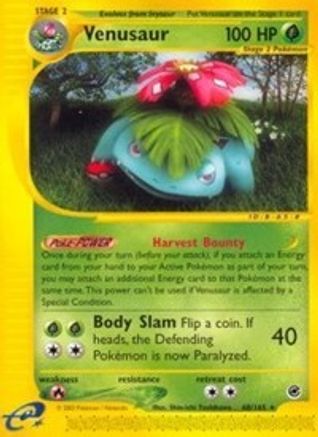 Venusaur 68/165 - Expedition Base Set Reverse Holofoil