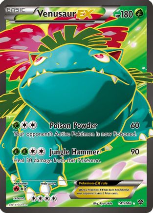 Venusaur-EX 141/146 - XY Holofoil