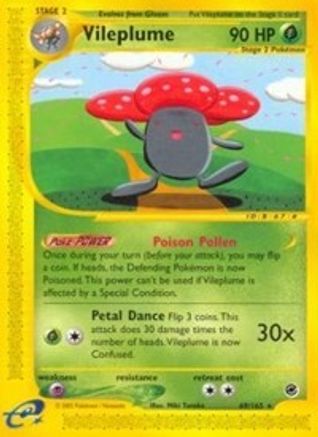 Vileplume 69/165 - Expedition Base Set