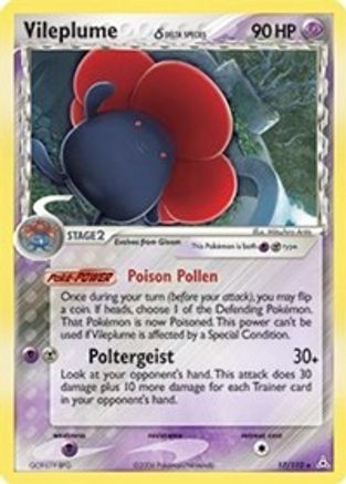 Vileplume δ 17/110 - Holon Phantoms Holofoil