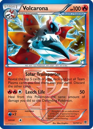 Volcarona 13/101 - Plasma Blast