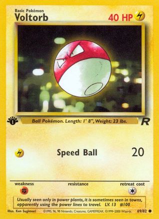 Voltorb 69/82 - Team Rocket Unlimited