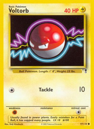 Voltorb 97/110 - Legendary Collection Reverse Holofoil