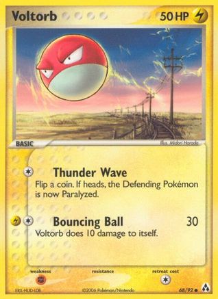 Voltorb 68/92 - Legend Maker