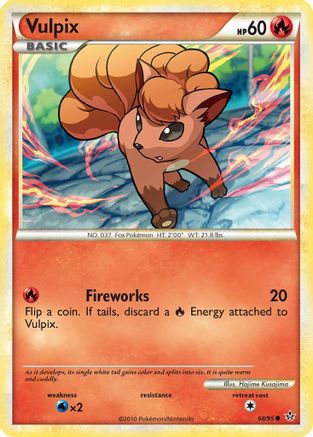 Vulpix 68/95 - HSUnleashed Reverse Holofoil