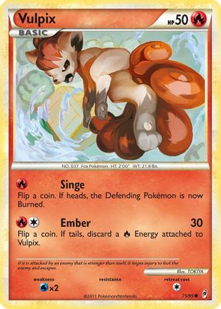 Vulpix 75/95 - Call of Legends