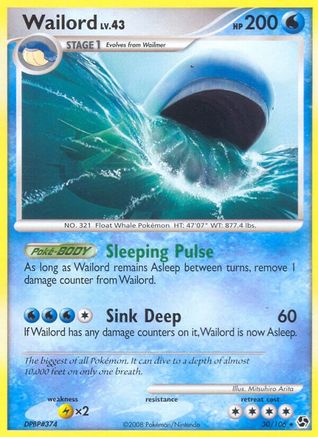 Wailord 30/106 - Great Encounters