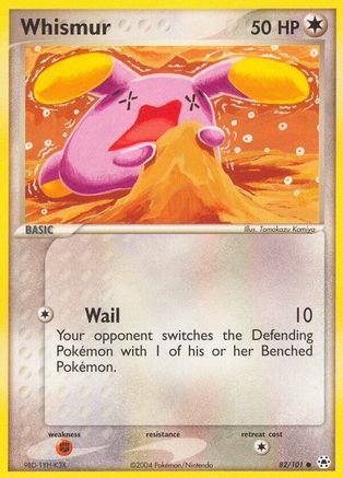 Whismur 82/101 - Hidden Legends Reverse Holofoil