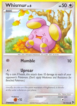 Whismur 94/106 - Great Encounters